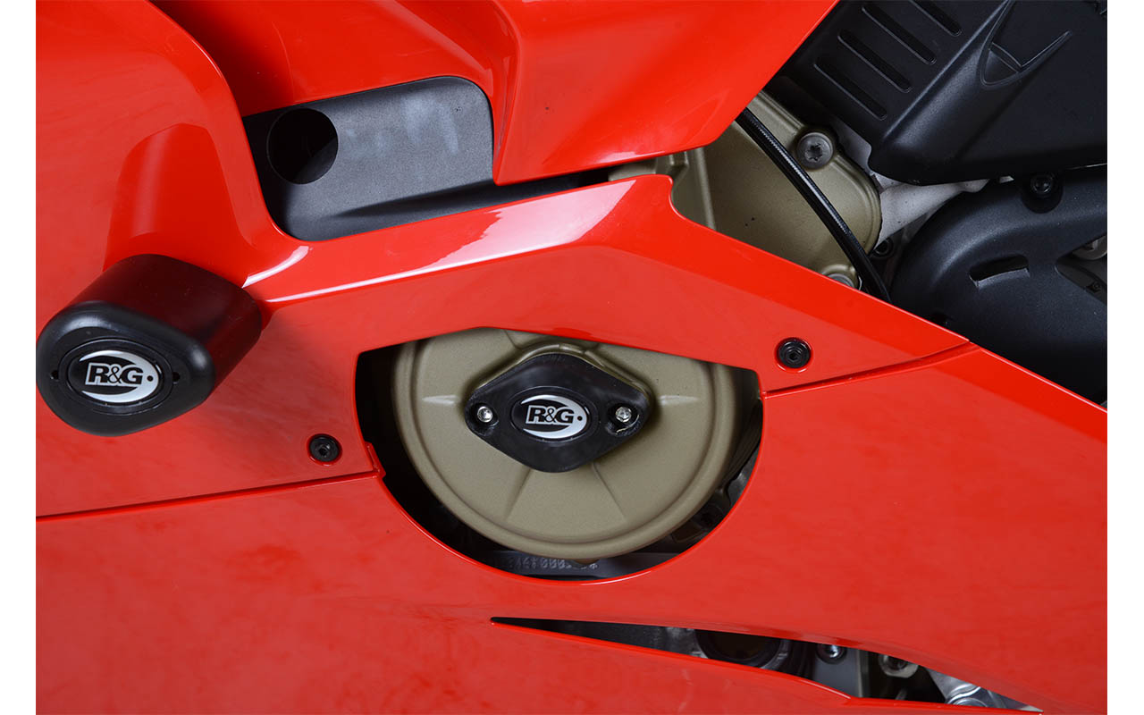Ducati Multistrada V4 2021-2023 R&G Engine Case Slider ECS0126BK