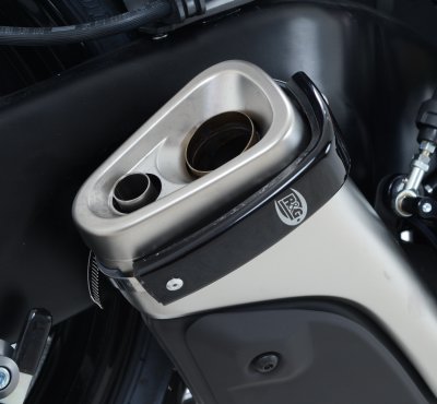 Aprilia RSV4-RF 2015-2019 R&G Exhaust Protectors EP0010BK