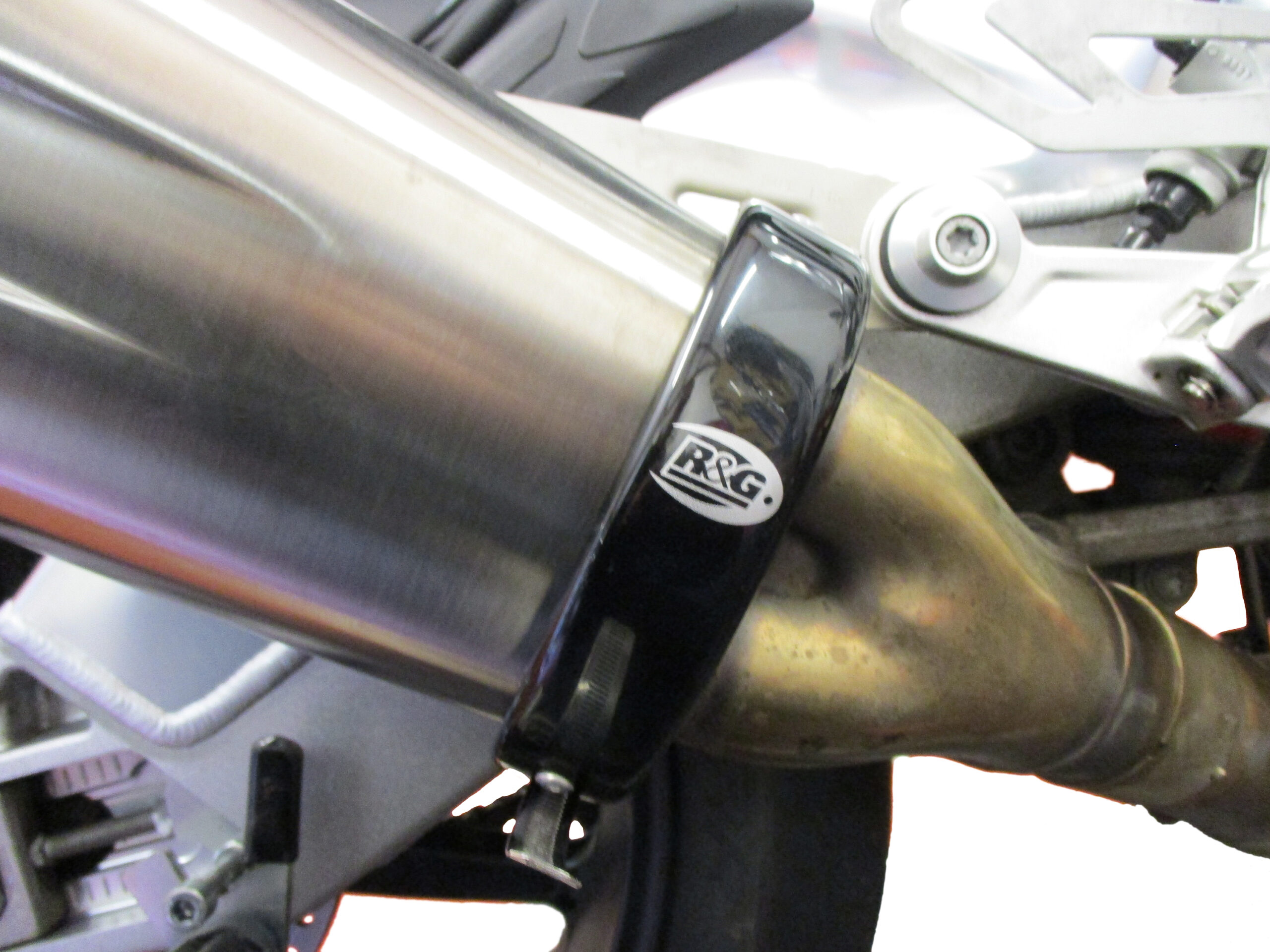 BMW S1000RR 2015-2018 R&G Exhaust Protectors EP0026BK