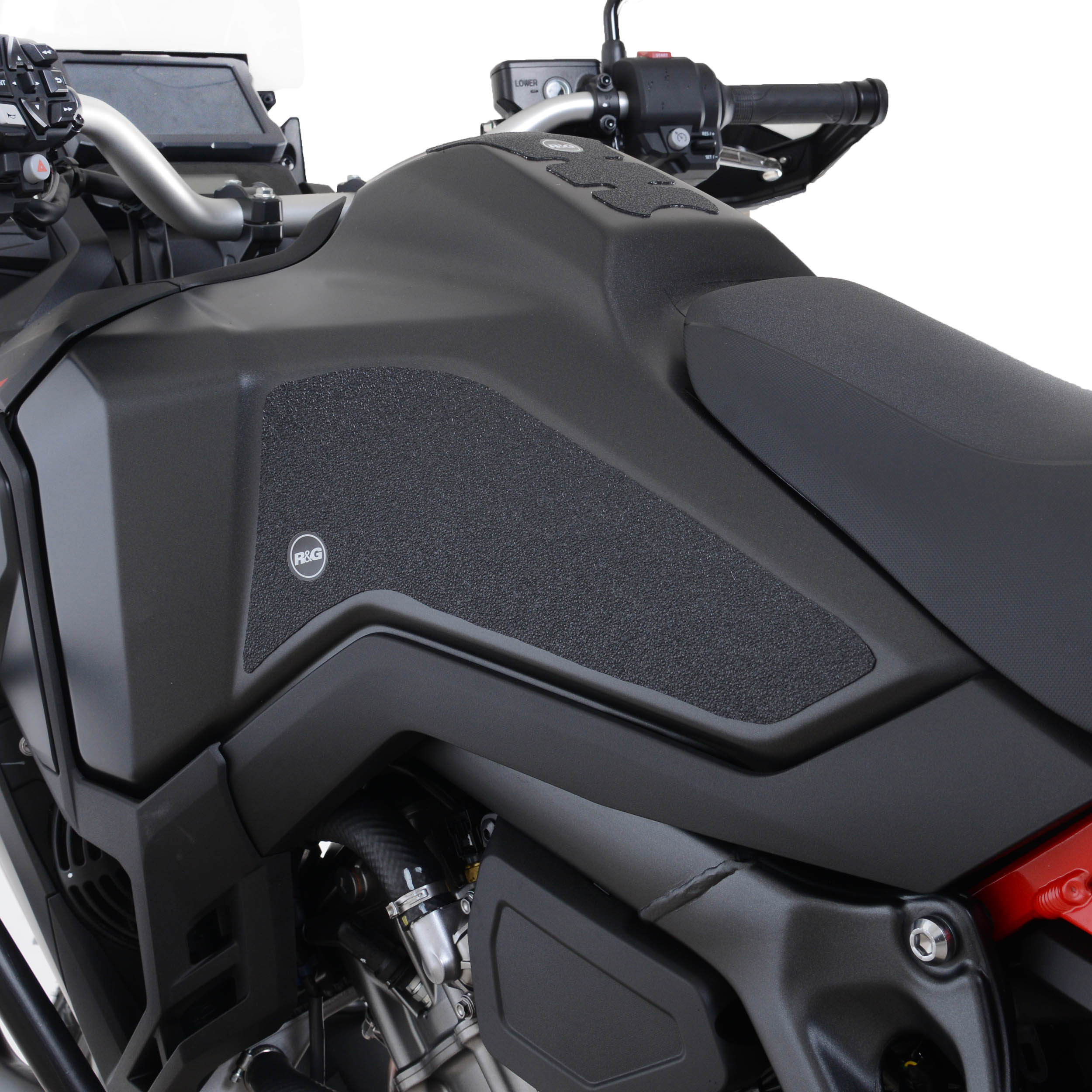 Honda CRF1100L Africa Twin Standard Model 2020-2023 R&G Tank Traction Grips