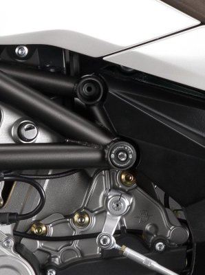 MV Agusta Stradale 800 2015-2018 R&G Frame Plug FI0055BK