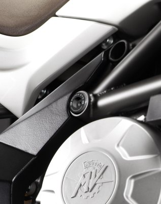 MV Agusta Stradale 800 2015-2018 R&G Frame Plug FI0056BK