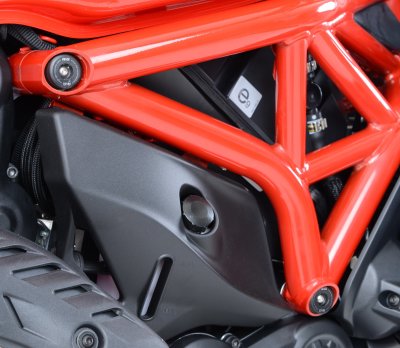 Ducati Monster 821 2014-2018 R&G Frame Plug FI0083BK