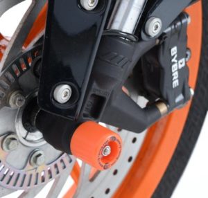 KTM 390 Duke 2013-2023 R&G Fork Protectors FP0106BK