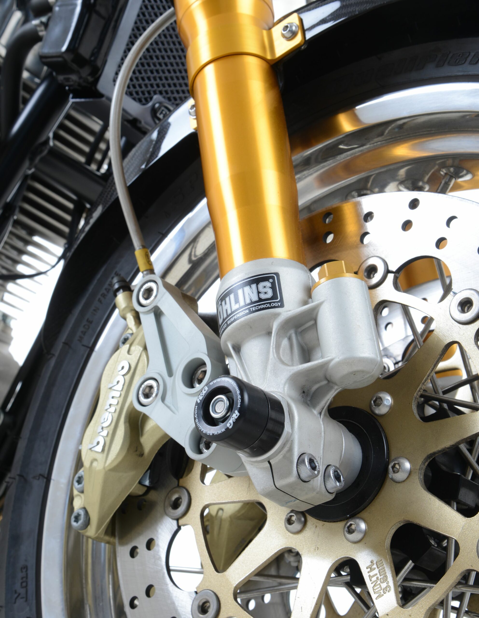 Norton Commando 961 Sport 2019 R&G Fork Protectors FP0183BK