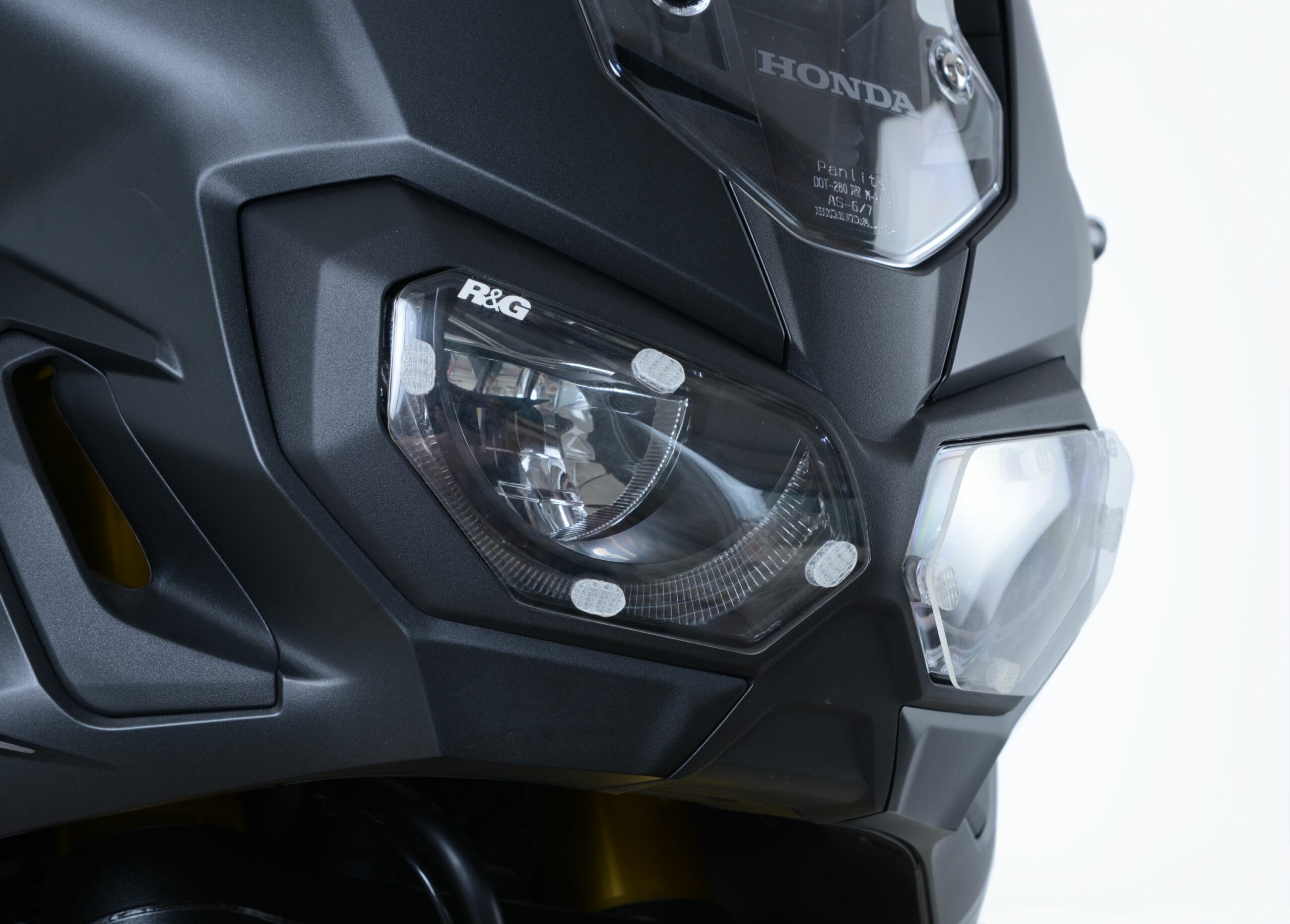 Honda CRF1000L - Africa Twin 2016-2019 R&G Headlight Shields HLS0001CL
