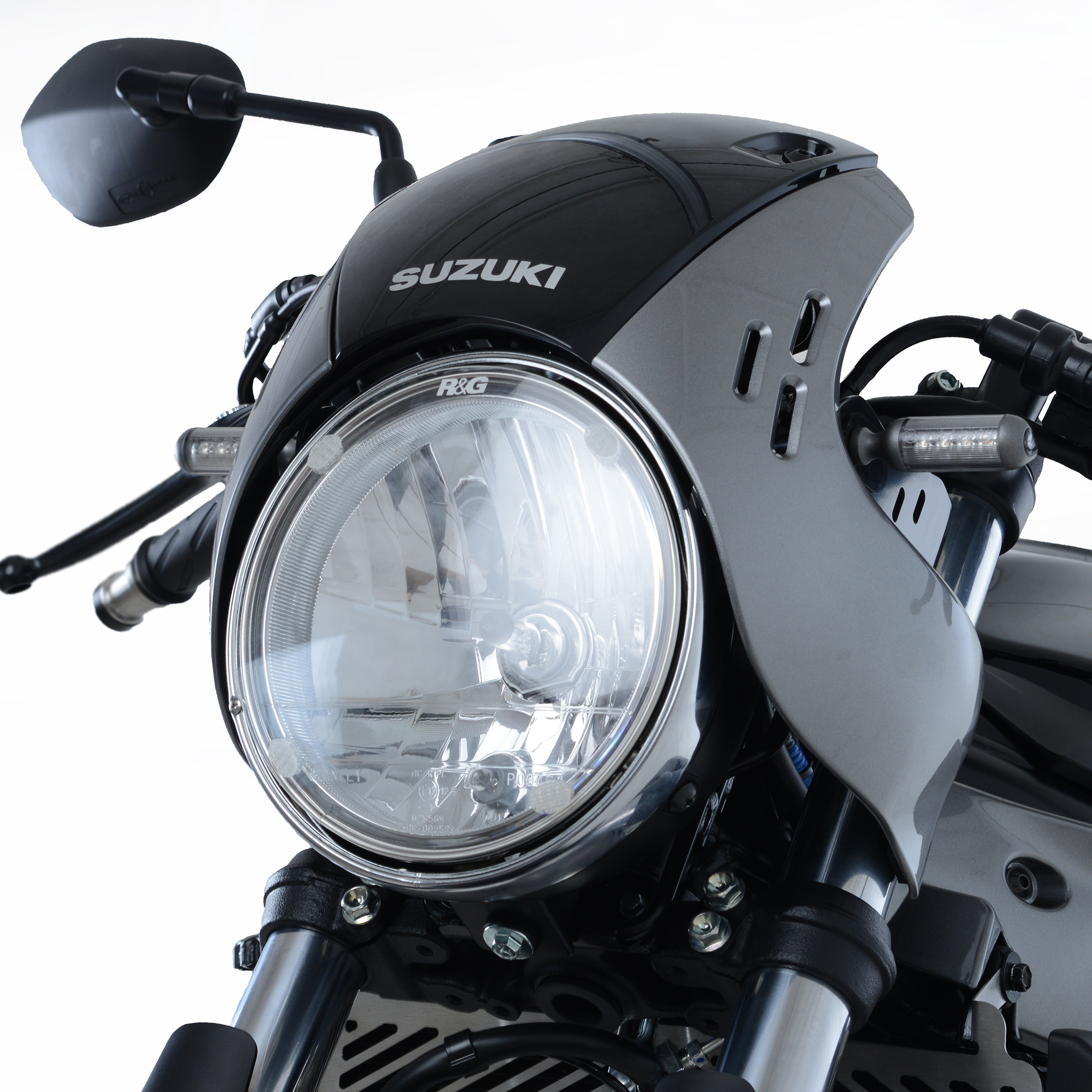 Suzuki SV650 Unfaired 2020 R&G Headlight Shields HLS0039CL