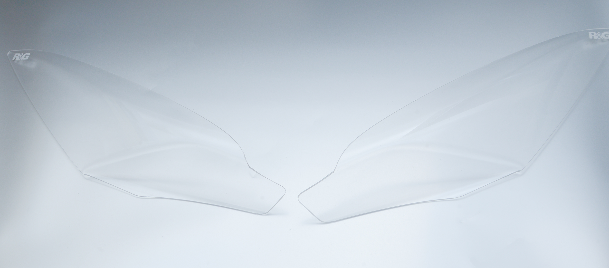 Kawasaki Z1000SX (Ninja 1000) 2017-2019 R&G Headlight Shields HLS0052CL