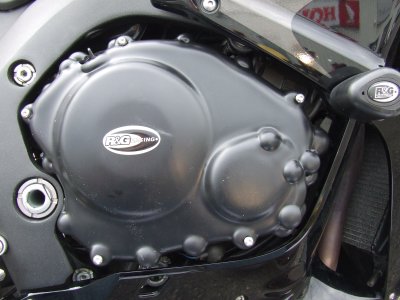 Honda CBR1000RR Fireblade 2004-2007 R&G Engine Case Covers Kits KEC0013BK