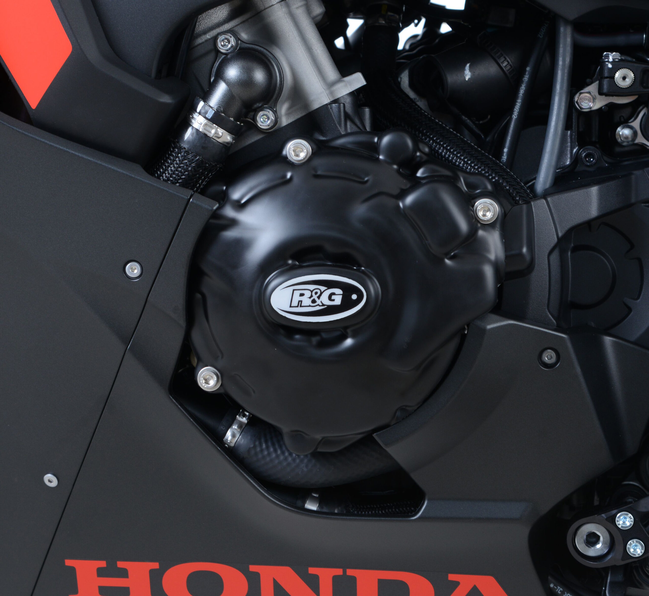 Honda CBR1000RR Fireblade 2017-2019 R&G Engine Case Covers Kits KEC0101BK