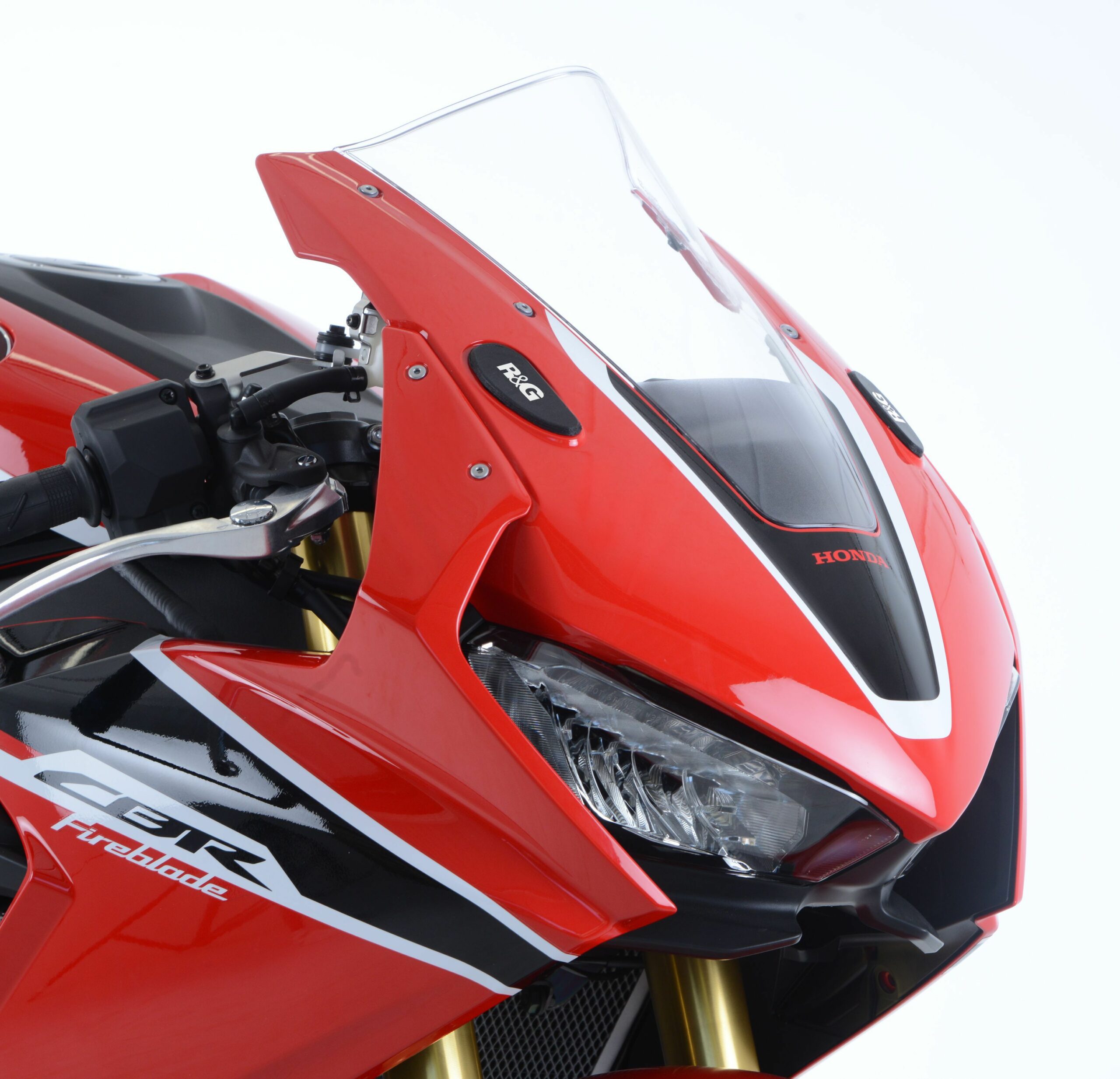Honda CBR1000RR Fireblade 2017-2019 R&G Mirror Blanking Plates MBP0025BK