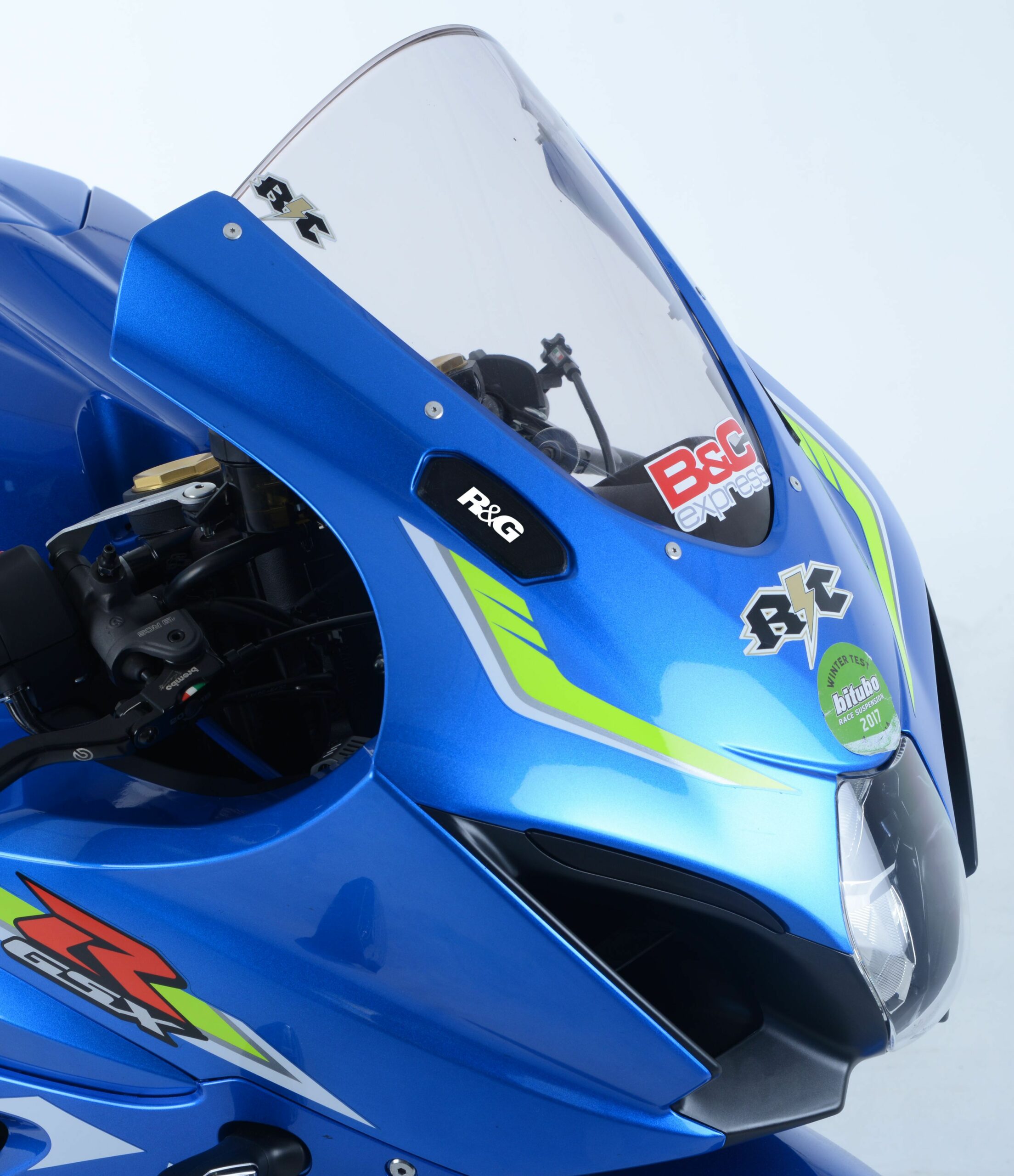 Suzuki GSX-R1000R 2017-2023 R&G Mirror Blanking Plates MBP0027BK