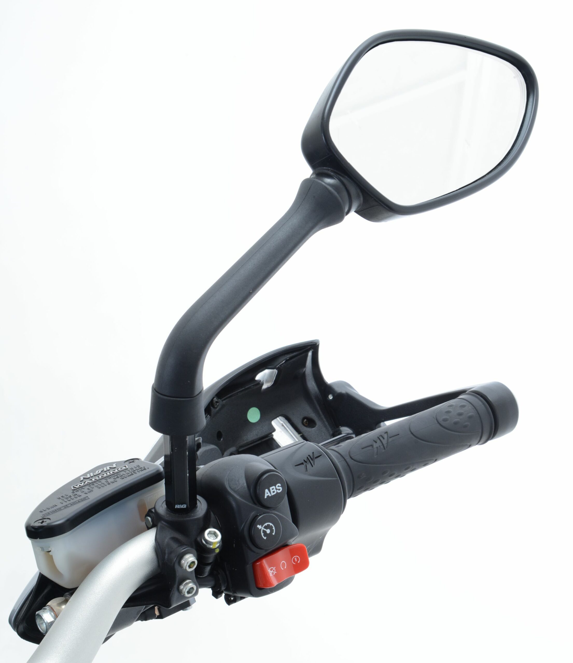 CFMoto 800MT Explore 2022-2023 R&G Mirror Risers MR0009BK
