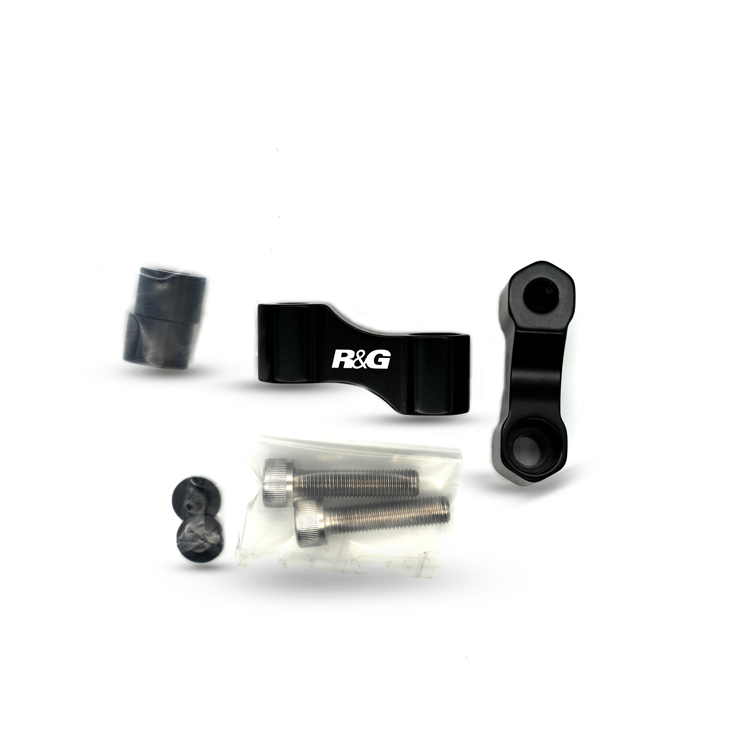 Aprilia Caponord 1200 2013-2018 R&G Mirror Wideners MW0002BK