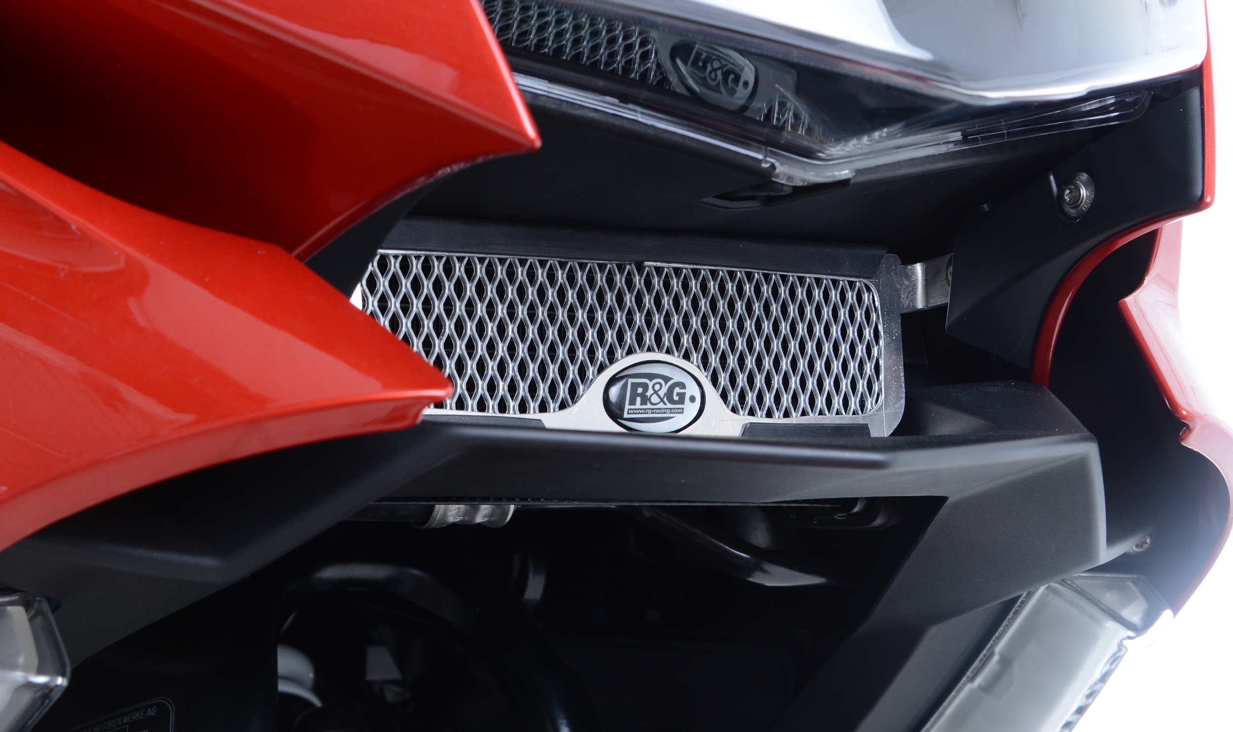 BMW K1600B 2017-2018 R&G Oil Cooler Guard OCG0032BK