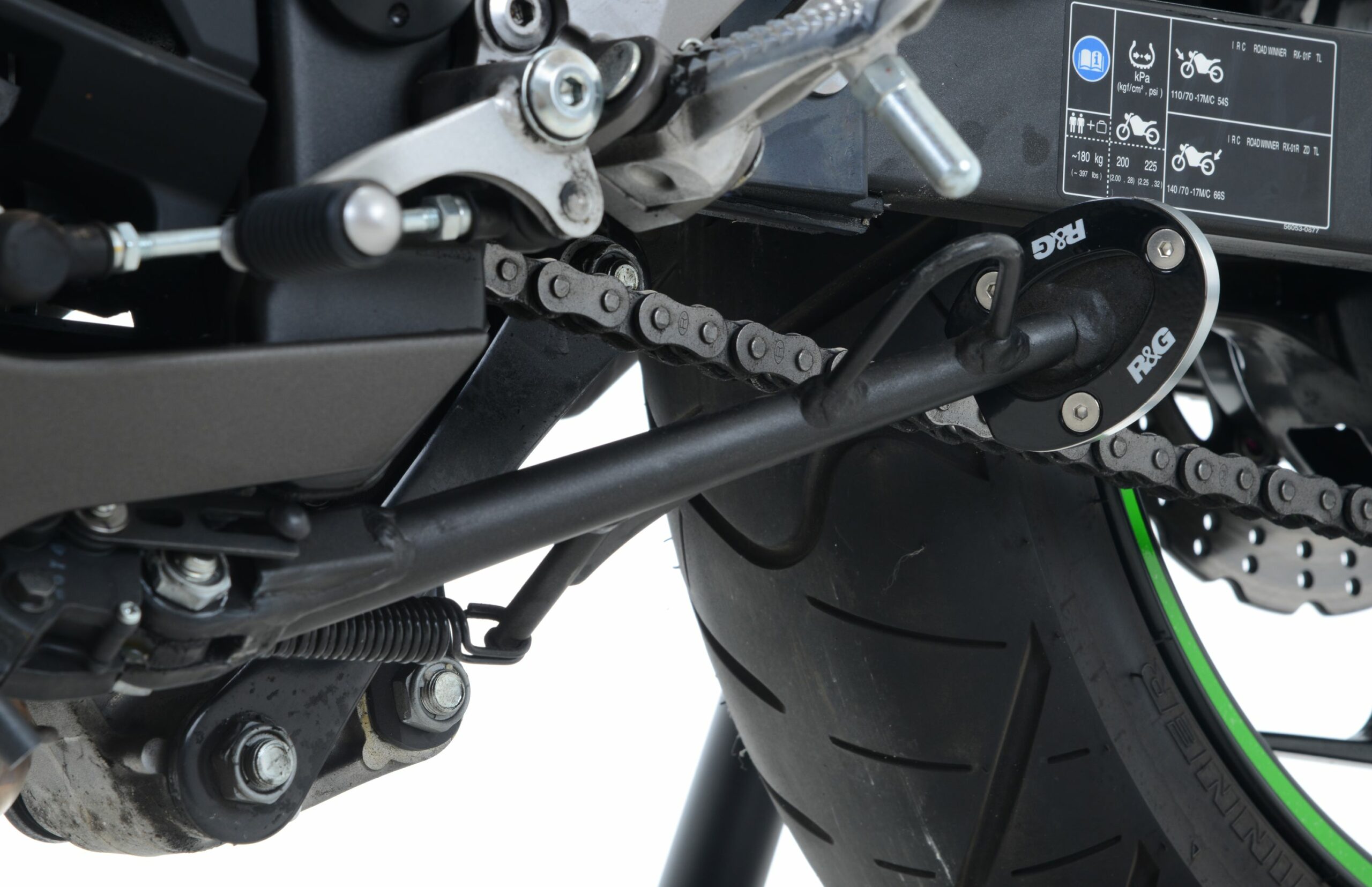 Kawasaki Ninja H2 SX 2018-2023 R&G Kickstand Shoe PKS0002SI