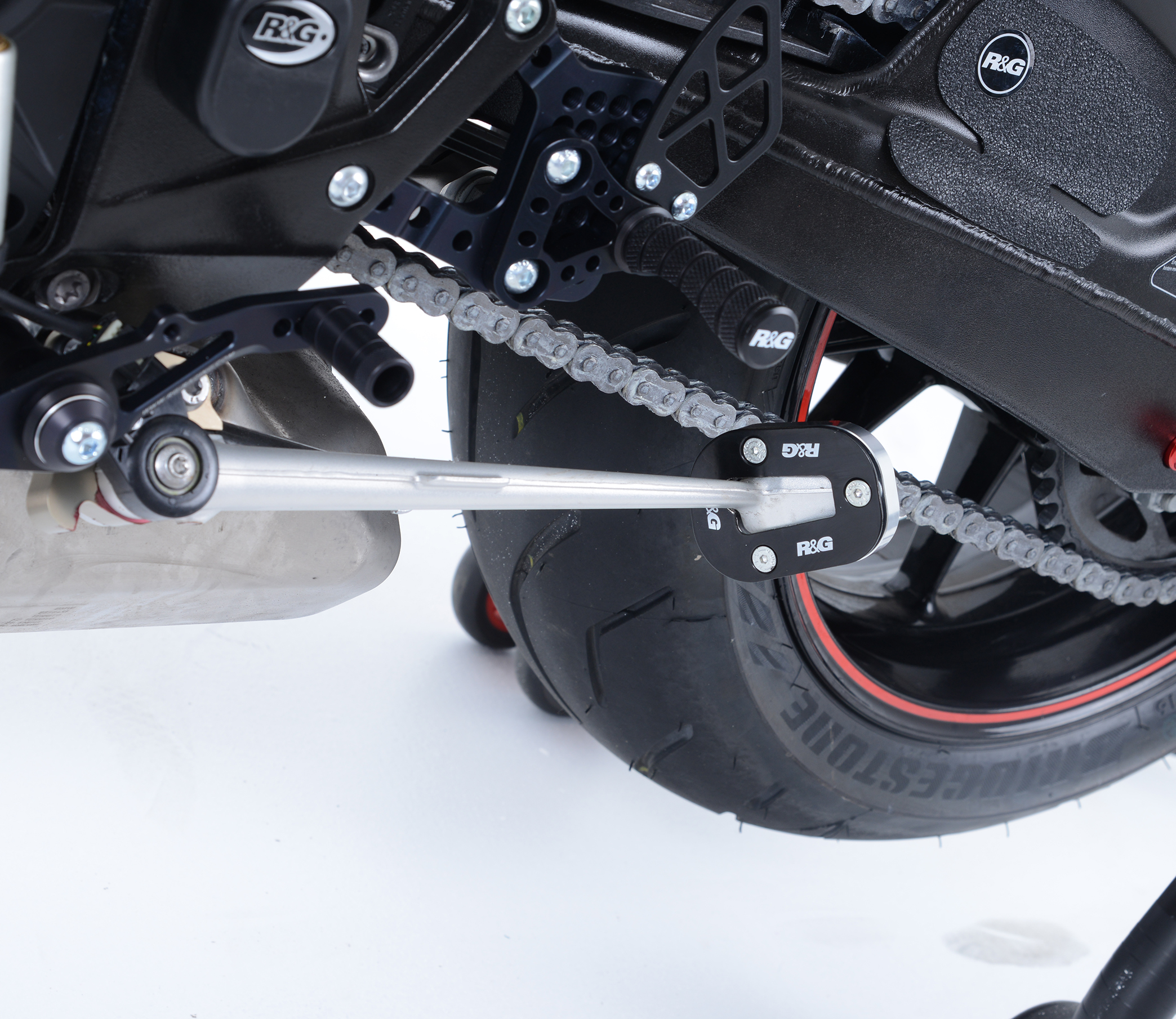 BMW S1000R 2017-2020 R&G Kickstand Shoe PKS0102SI