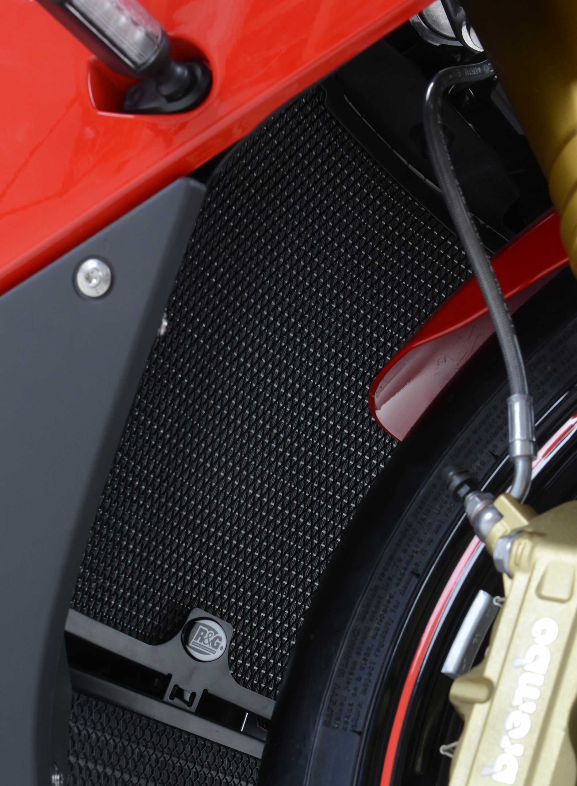 BMW S1000RR 2015-2018 R&G Radiator Guard (Aluminium) RAD0184BK