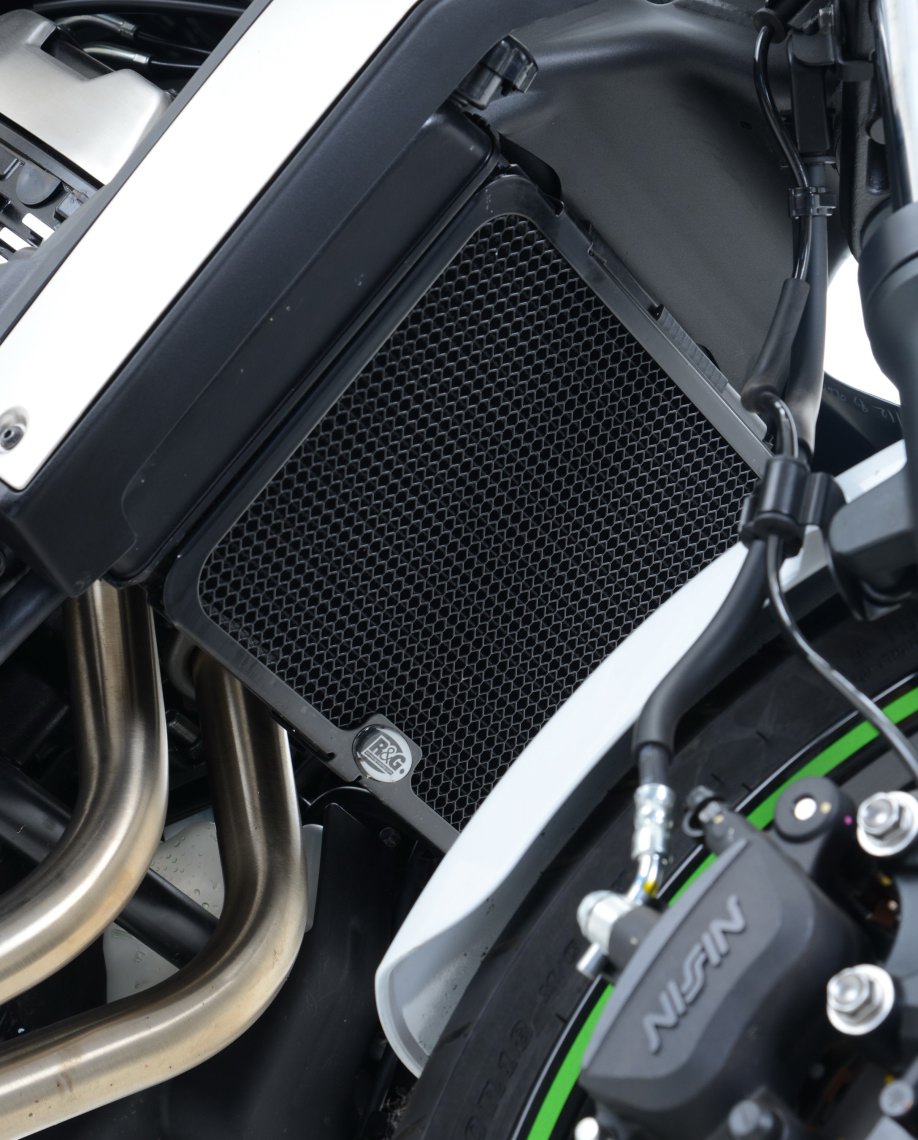 Kawasaki Vulcan S 2015-2023 R&G Radiator Guard (Aluminium) RAD0190BK