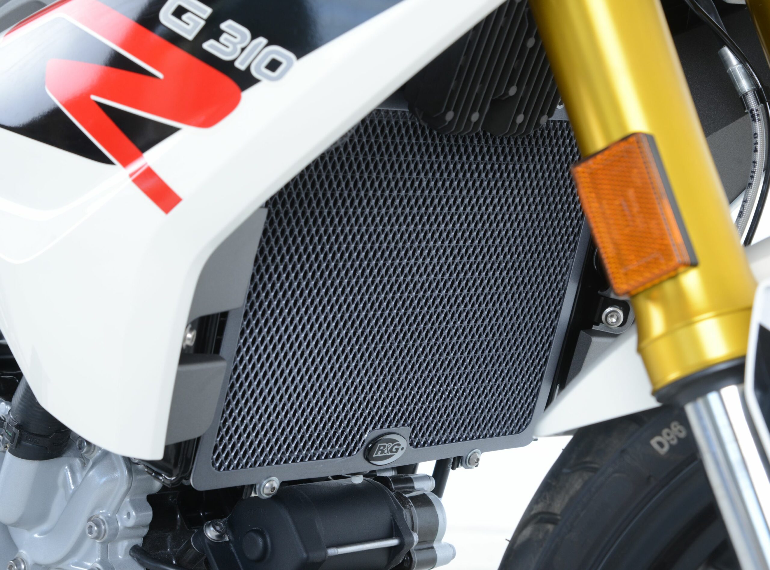 BMW G310R 2017-2023 R&G Radiator Guard (Aluminium) RAD0218BK