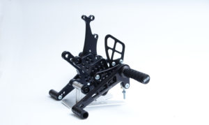 Kawasaki ZX10-R 2016-2023 R&G Adjustable Rearsets RSET28BK