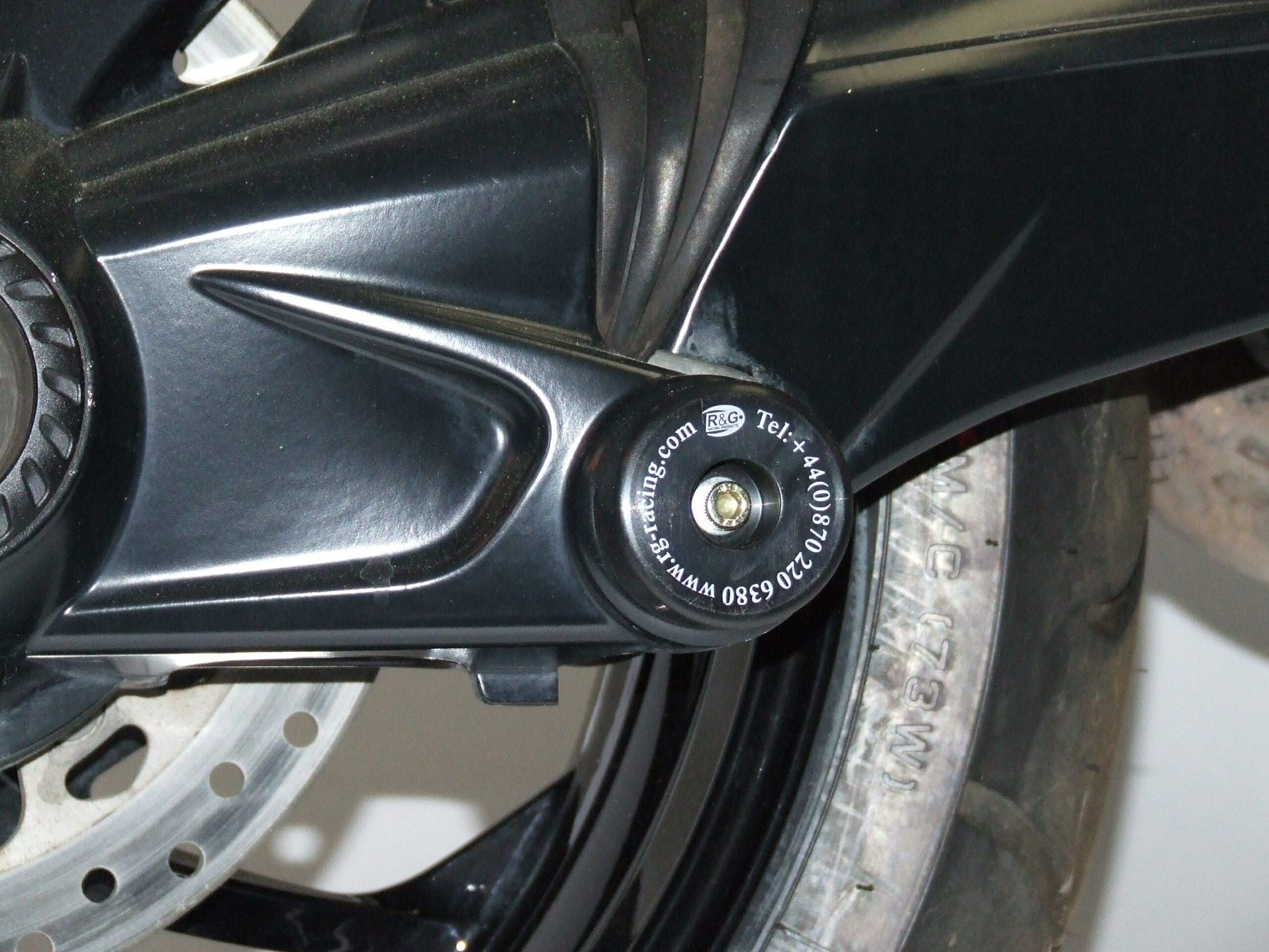 BMW R1200ST 2010 R&G Swingarm Protectors SP0012BK