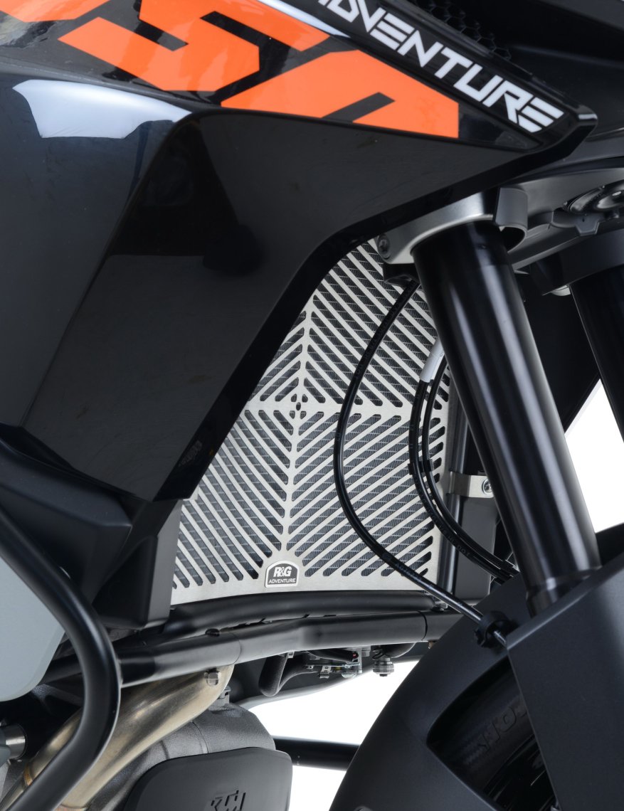 KTM 1090 Adventure 2017-2019 R&G Radiator Guard (Stainless) SRG0008SS
