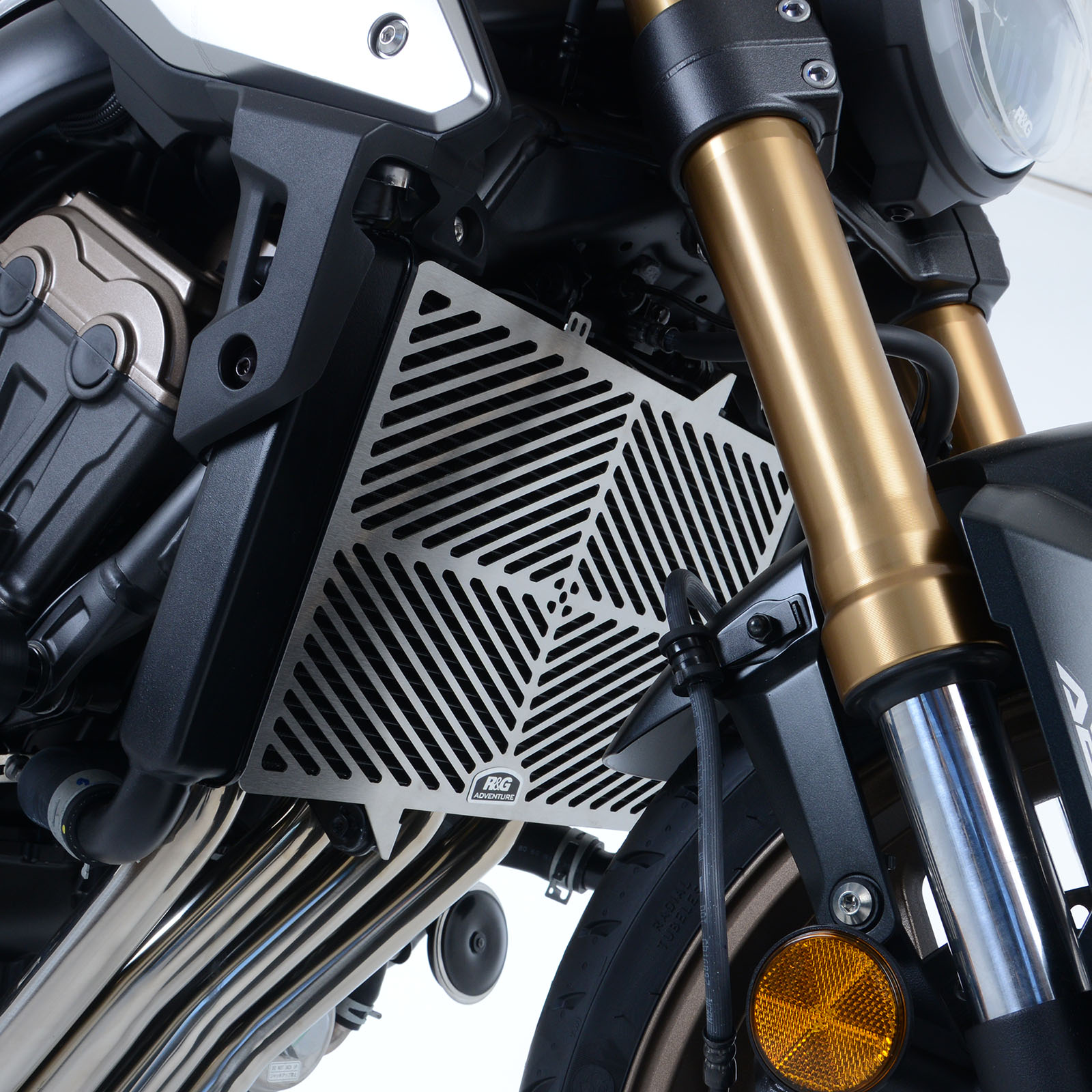 Honda CBR650R 2019-2020 R&G Radiator Guard (Stainless) SRG0025SS