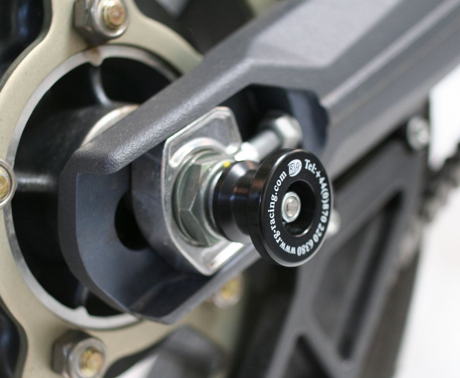 BMW G650 X Moto 2016 R&G Spindle Sliders SS0021BK