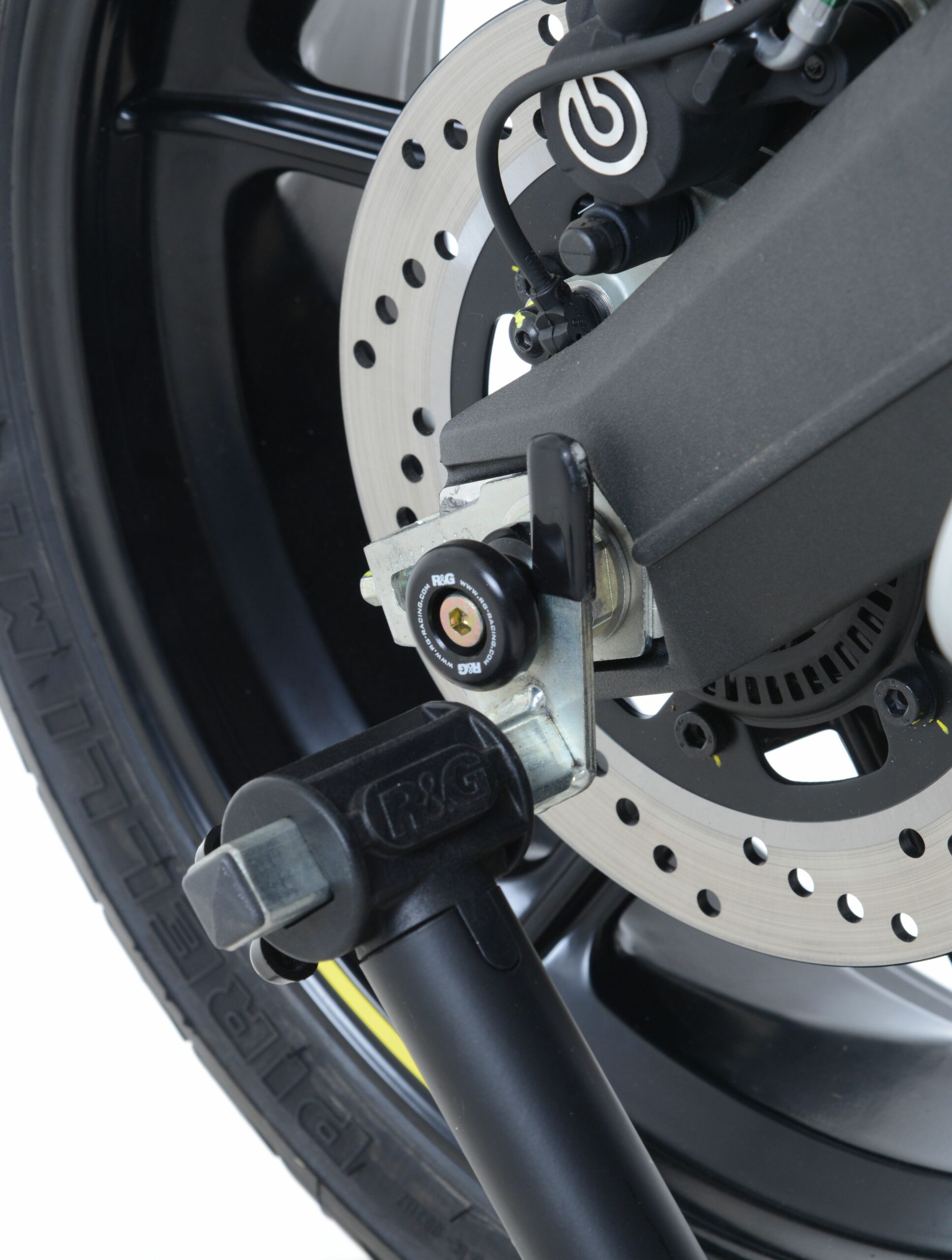 Ducati Desert Sled 2017-2021 R&G Spindle Sliders SS0044BK