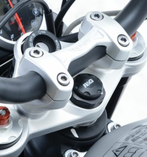 Triumph Street Triple RS 765 2017-2023 R&G Frame Plug YTI0005BK