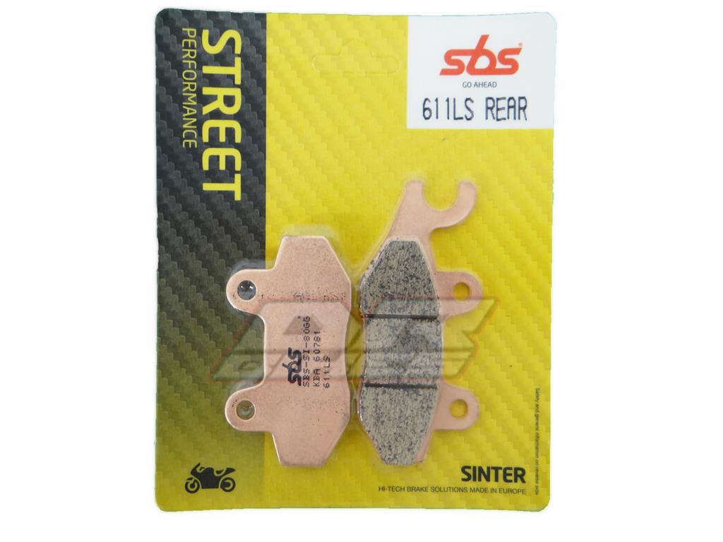 Triumph 900 Bonneville Street 17 18 SBS Street Sintered Rear Brake Pads 611LS