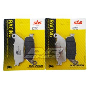 Honda CBR 600 F 1991 - 2016 SBS Dual Carbon Front Brake Pads 627DC