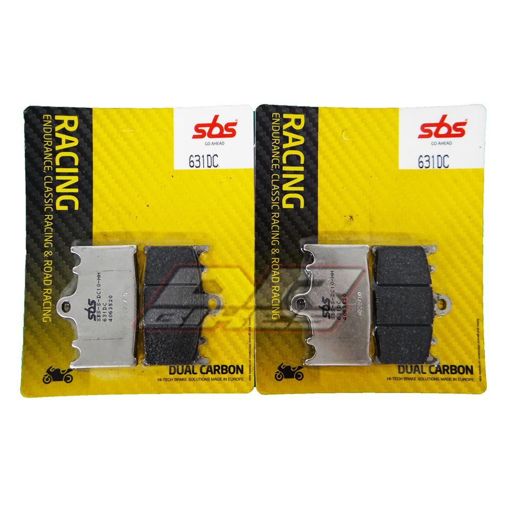 Suzuki GSF 1200 Bandit 2006 SBS Dual Carbon Front Brake Pads 631DC