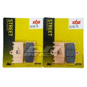Kawasaki ZX6R F 1995 1996 1997 SBS Street Sintered Front Brake Pads 631HS