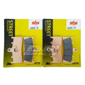 Kawasaki ZX-6R Ninja 1998 - 2001 SBS Street Sintered Front Brake Pads 686HS