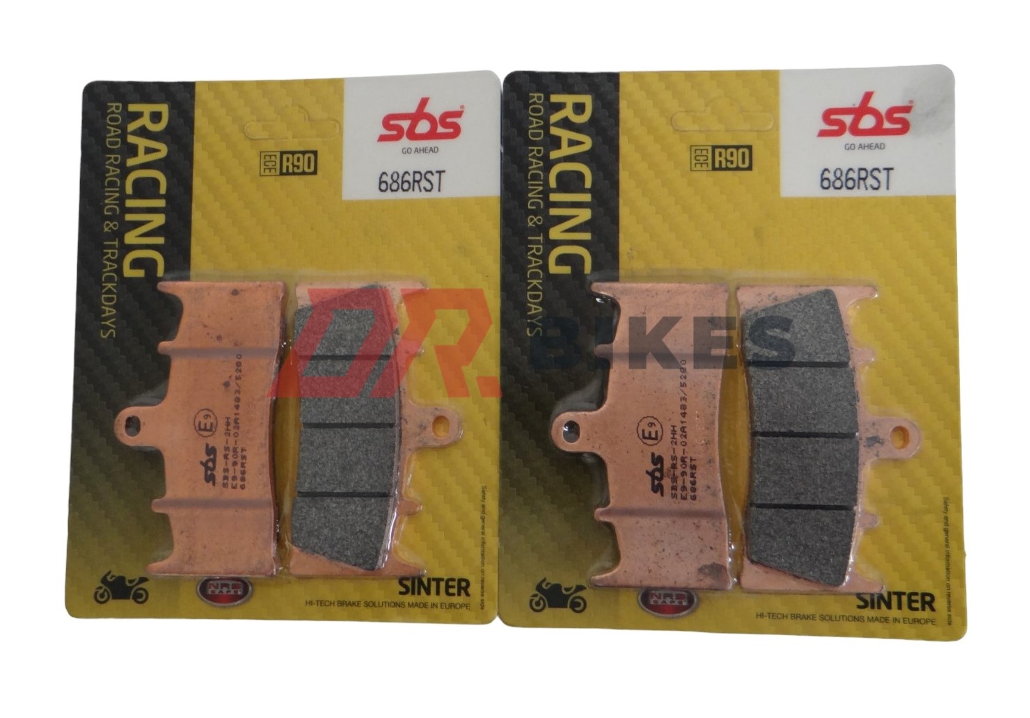 Suzuki GSX-R 750 1994 - 1999 SBS Race Sintered Front Brake Pads 686RST