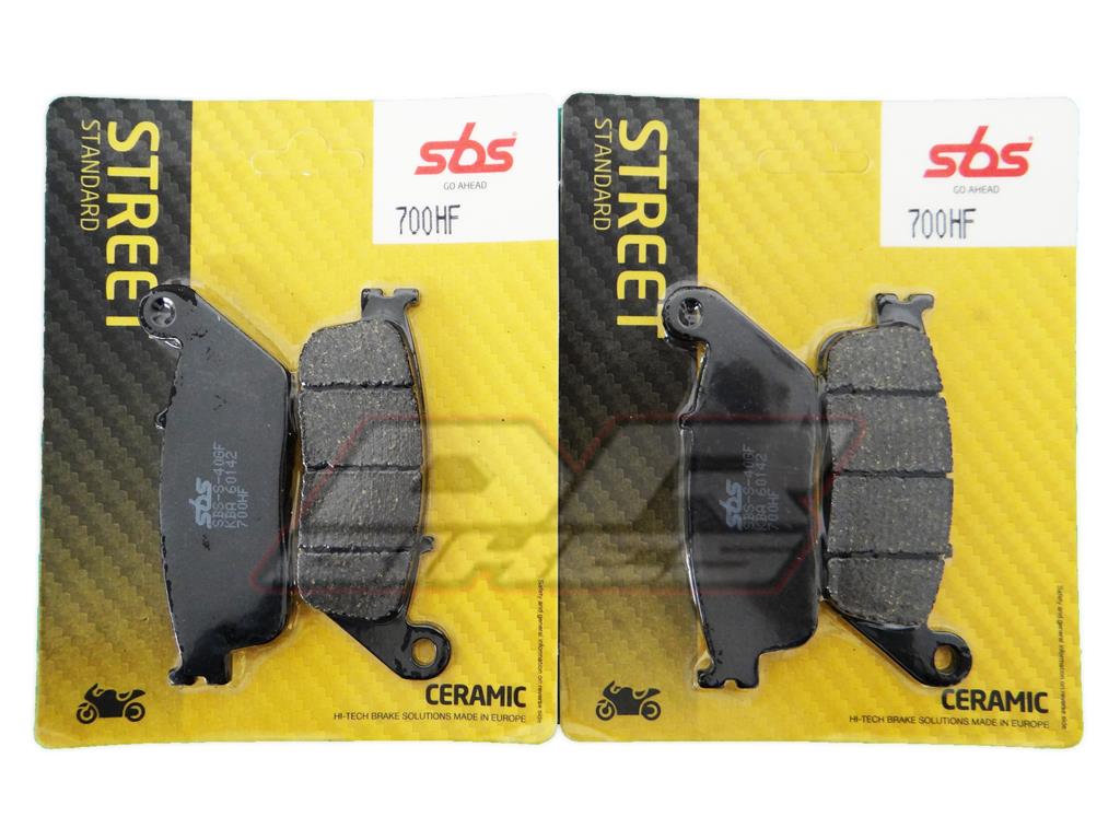Triumph Tiger 955 2001 - 2006 SBS Ceramic Street Front Brake Pads 700HF