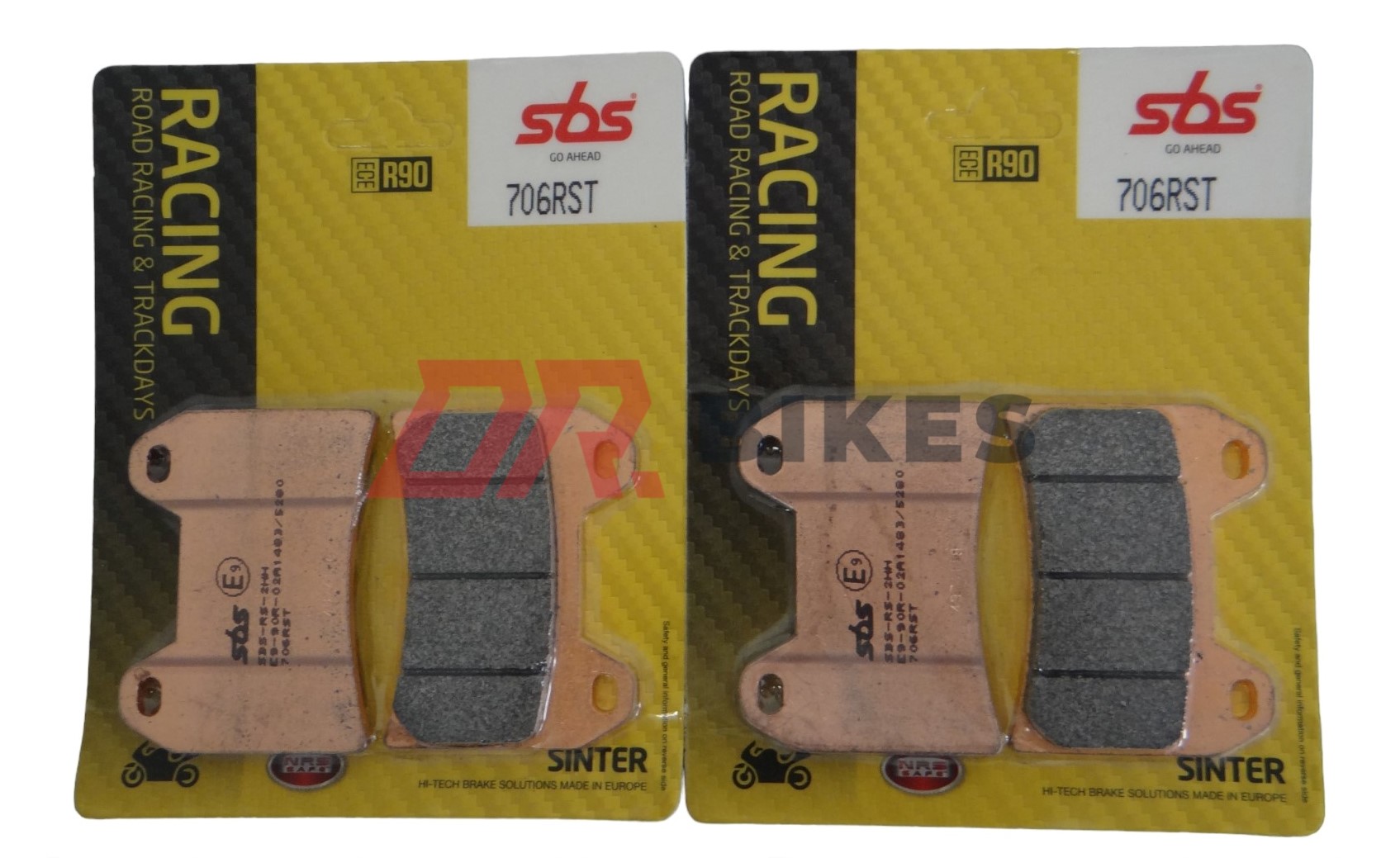 Benelli TnT 1130 Trek 2007+ SBS Race Sintered Front Brake Pads 706RST