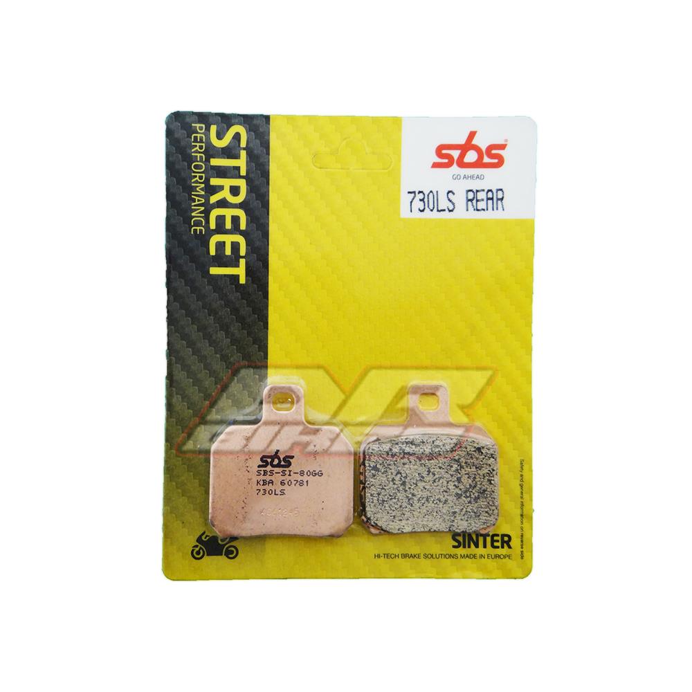 Derbi GP1 50 2005+ SBS Street Sintered Rear Brake Pads 730LS