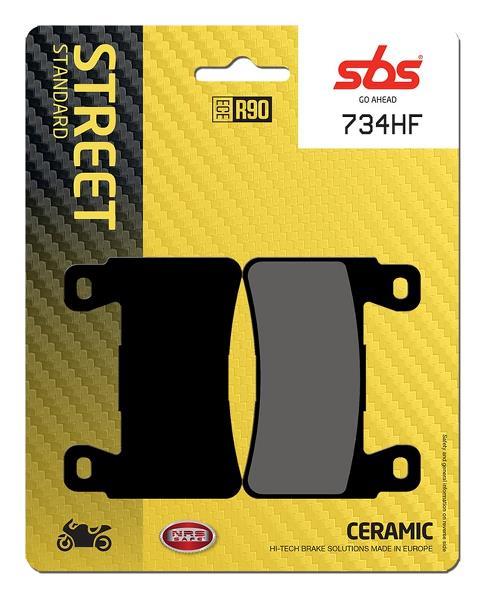 Honda Fireblade CBR 954 2002 2003 SBS Ceramic Front Brake Pads 734HF