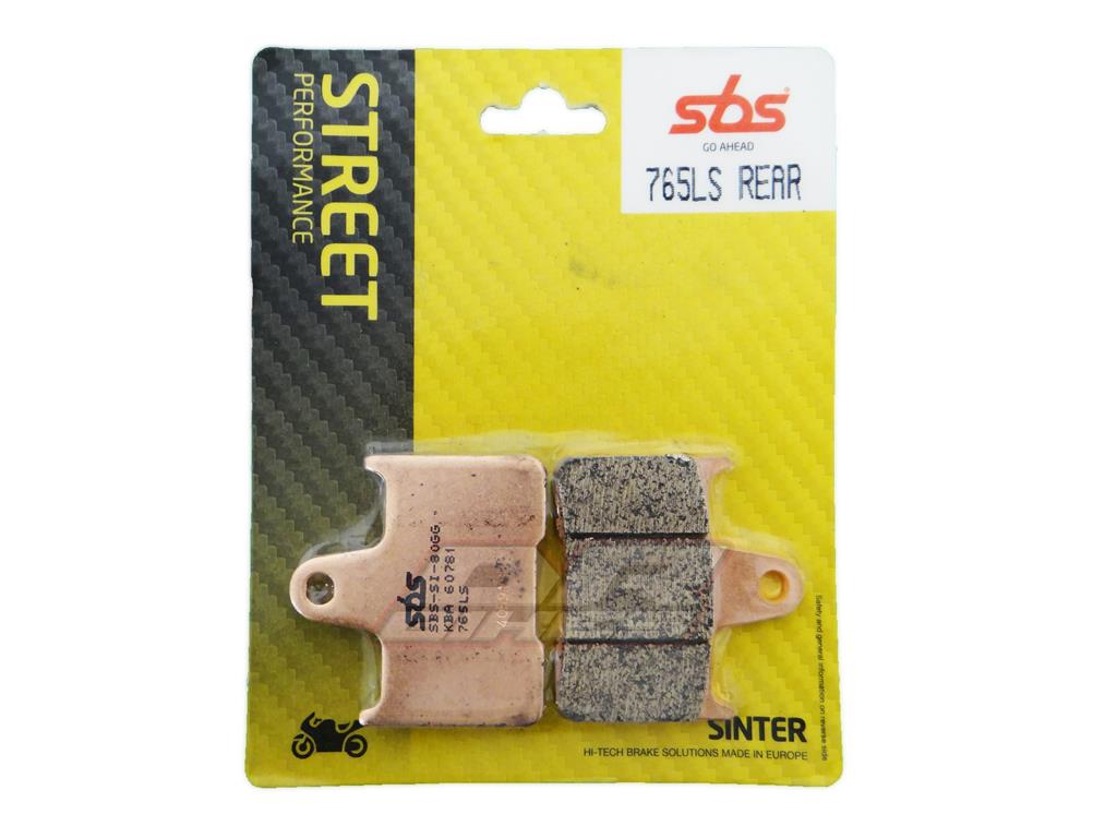 Suzuki GSXR 1000 01 02 SBS Street Sintered Rear Brake Pads 765LS