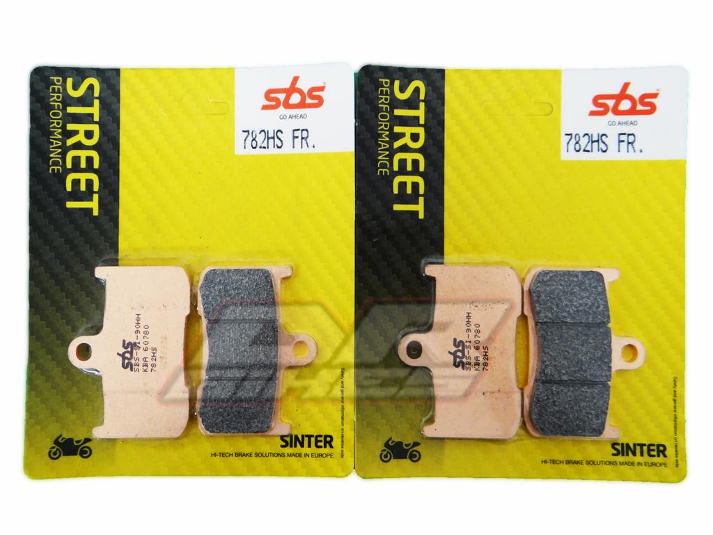 Fits Fits Suzuki GSX-S 750 17 18 19 SBS Street Sintered Front Brake Pads 782HS