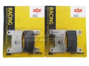 Kawasaki ZX10R 2011 2012 2013 2014 2015 SBS Dual Carbon Front Brake Pads 806DC