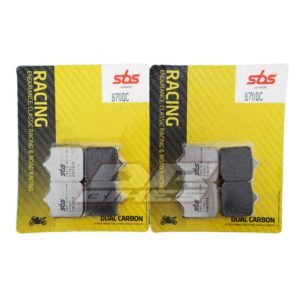 BMW S1000 RR 2010 - 2017 SBS Dual Carbon Front Brake Pads 870DC