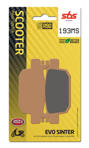 Honda Forza 300 2014-2020 SBS Sintered Rear Brake Pad 193MS