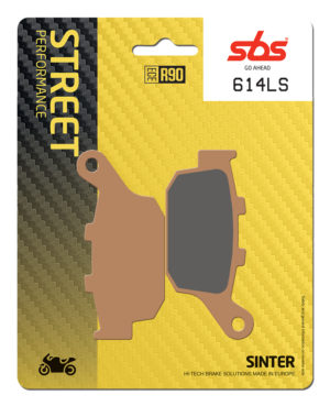 Triumph Trident 660 2021-2023 SBS Sintered Rear Brake Pad 614LS