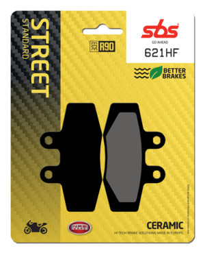 Ktm EXC 250 1990 SBS Sintered Front Brake Pad 621HF