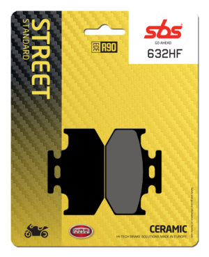 Yamaha MT 125 2020-2022 SBS Sintered Rear Brake Pad 632HF
