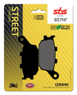 Suzuki V-Strom 250 2017-2019 SBS Sintered Rear Brake Pad 657HF
